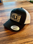 Navy Mom Hat with Patch | Mom Hat | Hat Trend | Navy Mom | Snapback