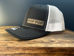 Pop Pop Hat | Custom Pop Pop Gift | Snapback Hat | Pop Pop | Pop Pop Baseball Cap | Trucker Hat | Gifts for Pap Pap | Patch Hat | Grandpa