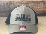 9/11 Never Forget Hat with Patch | Trendy Hat | Hat Trend | Funny Hat | Funny Hats For Men | SnapBack