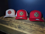 Custom Fire Department Hat | Leather Patch | Great Gift | Firefighter Hat | Cap | Volunteer | Made to Order | Fire Academy | Graduation Gift